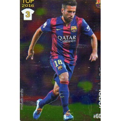 Jordi Alba Barcelona Liso Puntas Redondas 604 Las Fichas Quiz Liga 2016 Official Quiz Game Collection