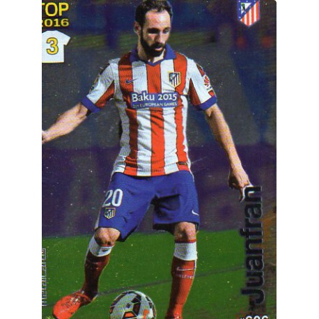 Juanfran Atlético Madrid Liso Puntas Redondas 606 Las Fichas Quiz Liga 2016 Official Quiz Game Collection