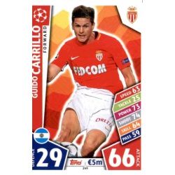 Guido Carrillo Monaco 249 Match Attax Champions 2017-18