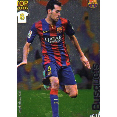 Busquets Barcelona Liso Puntas Redondas 616 Las Fichas Quiz Liga 2016 Official Quiz Game Collection