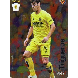 Manu Trigueros Villarreal Liso Puntas Redondas 617 Las Fichas Quiz Liga 2016 Official Quiz Game Collection