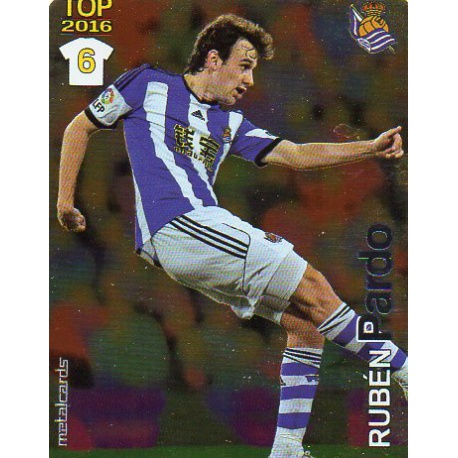 Rubén Pardo Real Sociedad Liso Puntas Redondas 619 Las Fichas Quiz Liga 2016 Official Quiz Game Collection