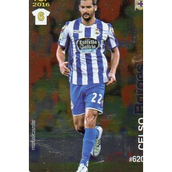 Celso Borges Deportivo Liso Puntas Redondas 620 Las Fichas Quiz Liga 2016 Official Quiz Game Collection