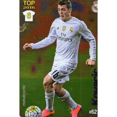 Kovacic Real Madrid Liso Puntas Redondas 621 Las Fichas Quiz Liga 2016 Official Quiz Game Collection