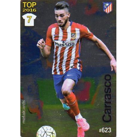 Carrasco Atlético Madrid Liso Puntas Redondas 623 Las Fichas Quiz Liga 2016 Official Quiz Game Collection