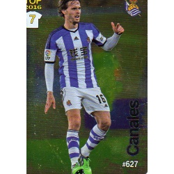 Canales Real Sociedad Liso Puntas Redondas 627 Las Fichas Quiz Liga 2016 Official Quiz Game Collection