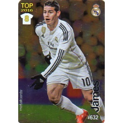 James Rodríguez Real Madrid Liso Puntas Redondas 632 Las Fichas Quiz Liga 2016 Official Quiz Game Collection