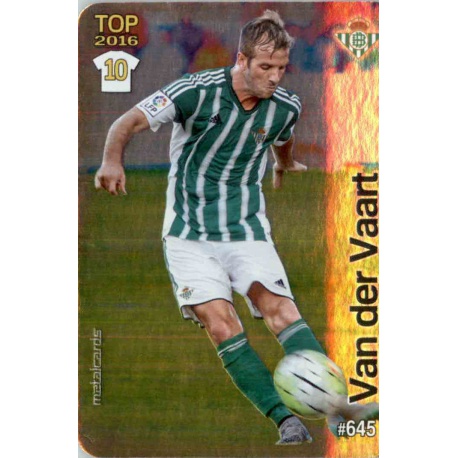 Van der Vaart Betis Liso Puntas Redondas 645 Las Fichas Quiz Liga 2016 Official Quiz Game Collection