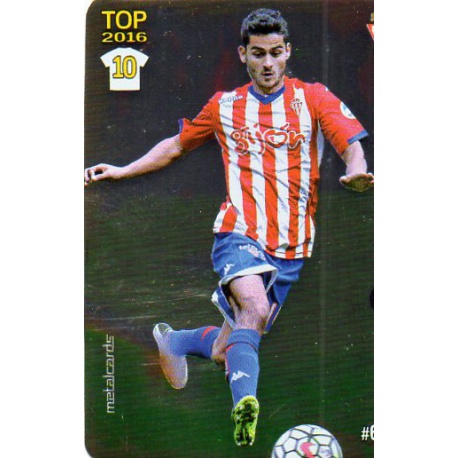 Nacho Cases Sporting Liso Puntas Redondas 646 Las Fichas Quiz Liga 2016 Official Quiz Game Collection