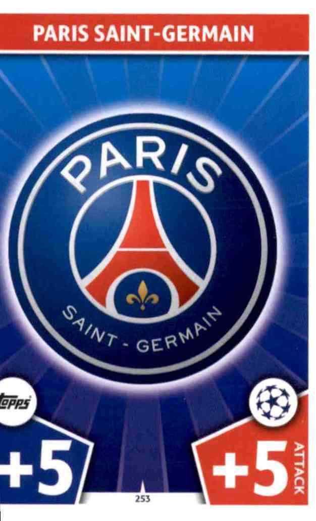 Club Badge Sticker 250 Champions League 17/18 Paris Saint-Germain 