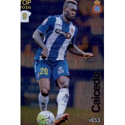 Caicedo Espanyol Liso Puntas Redondas 653 Las Fichas Quiz Liga 2016 Official Quiz Game Collection