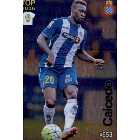 Caicedo Espanyol Liso Puntas Redondas 653 Las Fichas Quiz Liga 2016 Official Quiz Game Collection