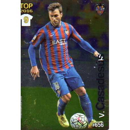 Víctor Casadesus Levante Liso Puntas Redondas 656 Las Fichas Quiz Liga 2016 Official Quiz Game Collection