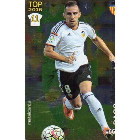 Paco Alcacer Valencia Liso Puntas Redondas 662 Las Fichas Quiz Liga 2016 Official Quiz Game Collection