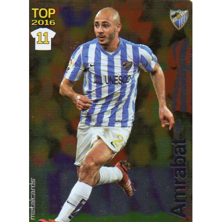 Amrabat Málaga Liso Puntas Redondas 663 Las Fichas Quiz Liga 2016 Official Quiz Game Collection