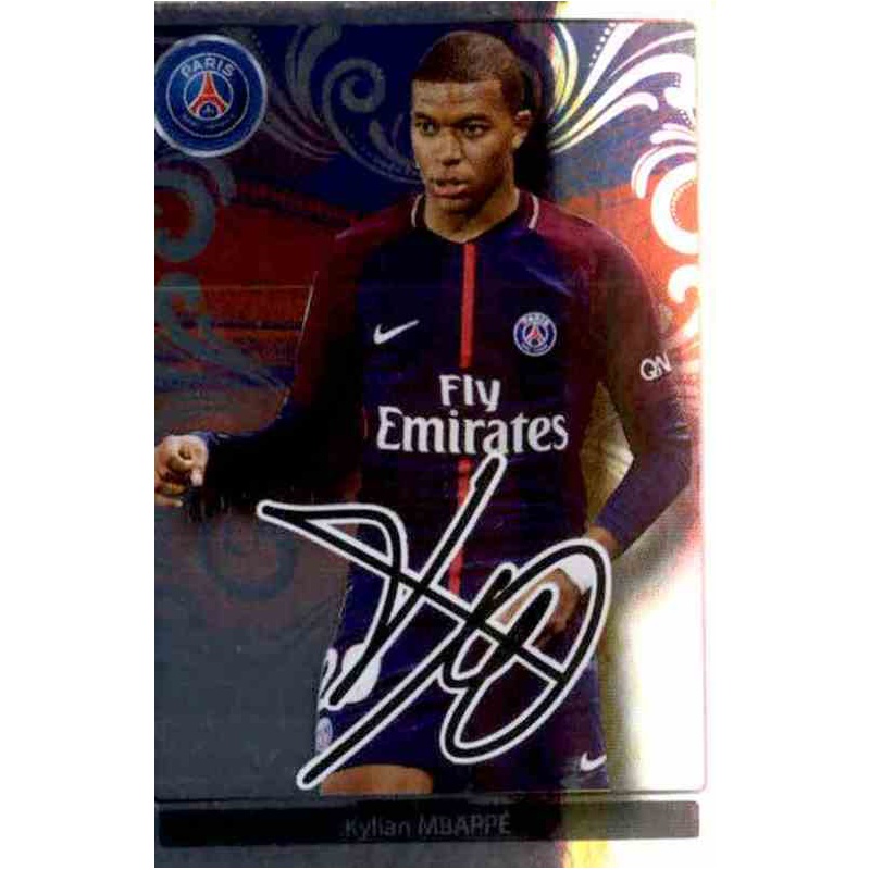 Kylian Mbappe 2017-18 Panini Select Rookie Card Field Level Silver