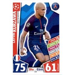 Layvin Kurzawa PSG 258 Match Attax Champions 2017-18