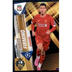 Roberto Firmino Liverpool World Star W19 Match Attax 101 2019-20