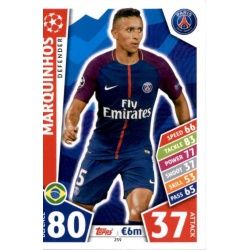 Marquinhos PSG 259 Match Attax Champions 2017-18