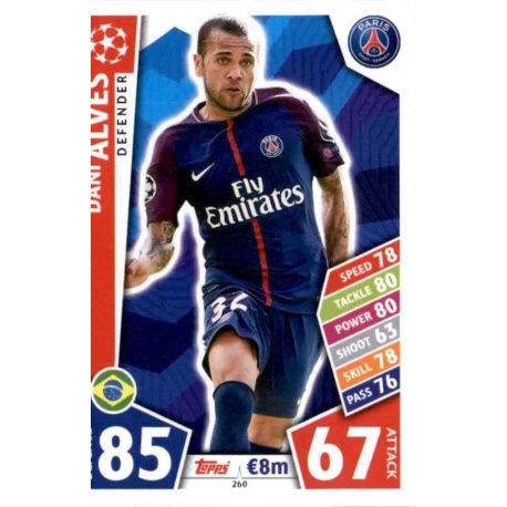 Sticker 259 Champions League 17/18 Paris Saint-Germain Presnel Kimpembe 