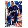 Dani Alves PSG 260 Match Attax Champions  2017-18