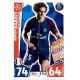 Adrien Rabiot PSG 261 Match Attax Champions 2017-18