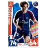 Adrien Rabiot PSG 261 Match Attax Champions  2017-18