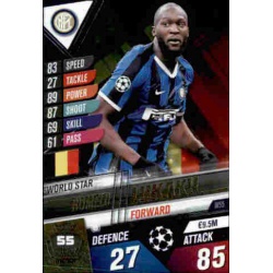 Romelu Lukaku Internazionale Milano World Star W55