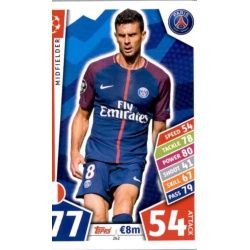 Thiago Motta PSG 262 Match Attax Champions 2017-18