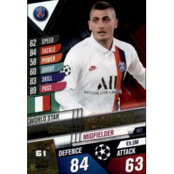 Marco Verratti Paris Saint-Germain World Star W61