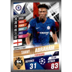 Tammy Abraham Chelsea World Star W64 Match Attax 101 2019-20