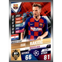 Ivan Rakitić Barcelona World Star W87 Match Attax 101 2019-20