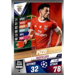 Pizzi SL Benfica Club Hero CH18 Match Attax 101 2019-20