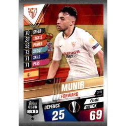 Munir Sevilla FC Club Hero CH34 Match Attax 101 2019-20