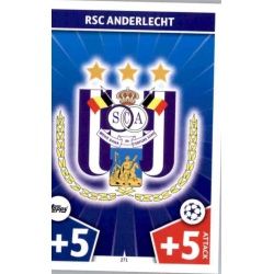 Escudo Anderlecht 271 Match Attax Champions 2017-18