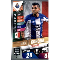 Jesús Corona Porto Club Hero CH48 Match Attax 101 2019-20