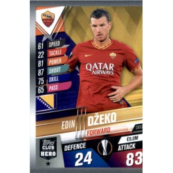 Edin Džeko AS Roma Club Hero CH53 Match Attax 101 2019-20