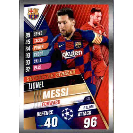 Lionel Messi Barcelona Superstar Striker SS2 Leo Messi