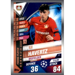 Kai Havertz Bayer 04 Leverkusen Young Player of the Season YP3 Match Attax 101 2019-20