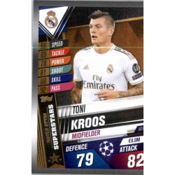 Toni Kroos Real Madrid Superstars MS8 Match Attax 101 2019-20