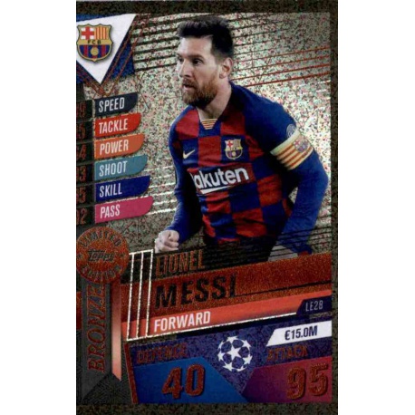 Lionel Messi Barcelona Limited Edition Bronze LE2B Leo Messi
