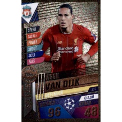 Virgil van Dijk Liverpool Limited Edition Silver LE3S Match Attax 101 2019-20