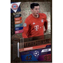 Robert Lewandowski Bayern München Limited Edition Silver LE5S Match Attax 101 2019-20