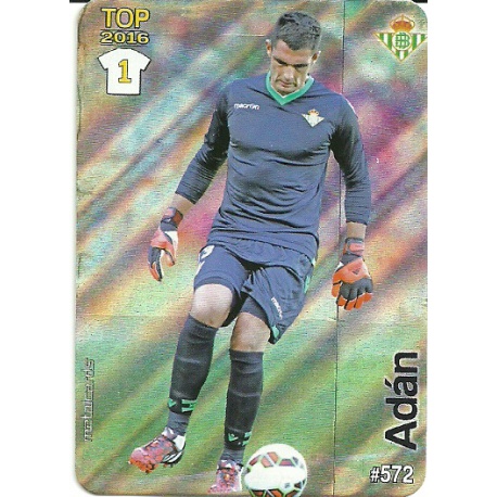 Adán Betis Rayas Diagonales Puntas Redondas 572 Las Fichas Quiz Liga 2016 Official Quiz Game Collection