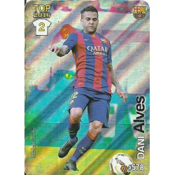 Dani Alves Barcelona Rayas Diagonales Puntas Redondas 578 Las Fichas Quiz Liga 2016 Official Quiz Game Collection