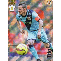 Tito Rayo Vallecano Rayas Diagonales Puntas Redondas 581 Las Fichas Quiz Liga 2016 Official Quiz Game Collection