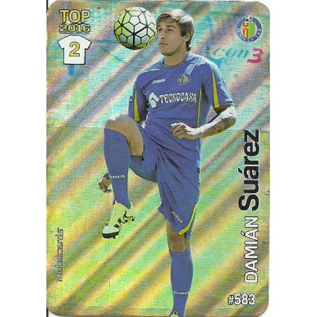 Damián Suárez Getafe Rayas Diagonales Puntas Redondas 583 Las Fichas Quiz Liga 2016 Official Quiz Game Collection