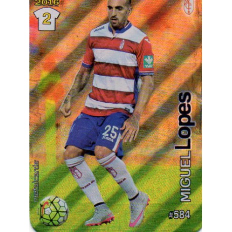 Miguel Lopes Granada Rayas Diagonales Puntas Redondas 584 Las Fichas Quiz Liga 2016 Official Quiz Game Collection