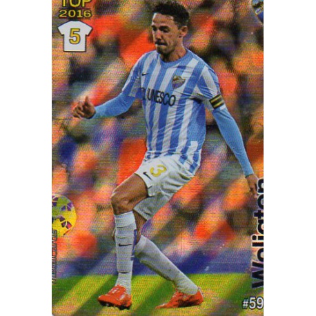 Weligton Málaga Rayas Diagonales Puntas Redondas 596 Las Fichas Quiz Liga 2016 Official Quiz Game Collection