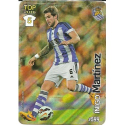 Íñigo Martínez Real Sociedad Rayas Diagonales Puntas Redondas 599 Las Fichas Quiz Liga 2016 Official Quiz Game Collection